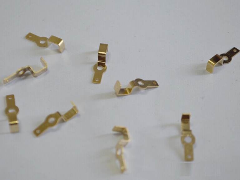 五金衝壓鍍金彎曲彈片